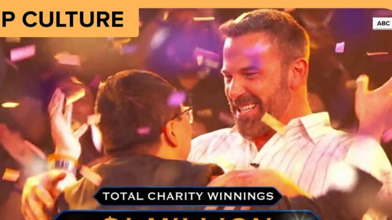 Ben Affleck Wins $1 Million for Charity on Who Wants to Be a Millionaire