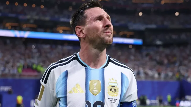 A Historic First: Messi Faces England