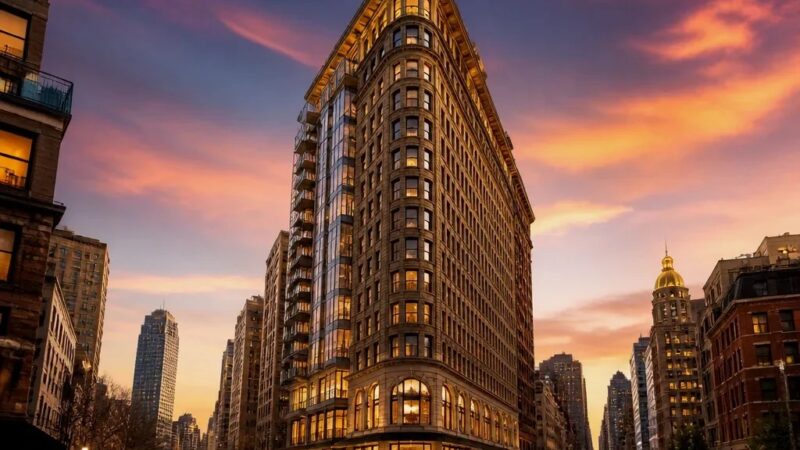 Revitalizing New York's Icon: The Flatiron Building Transformed into Luxury Residences - RaillyNews