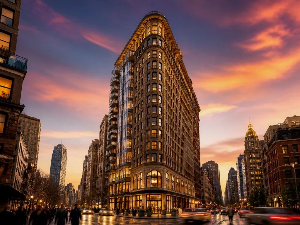 Revitalizing New York's Icon: The Flatiron Building Transformed into Luxury Residences - RaillyNews