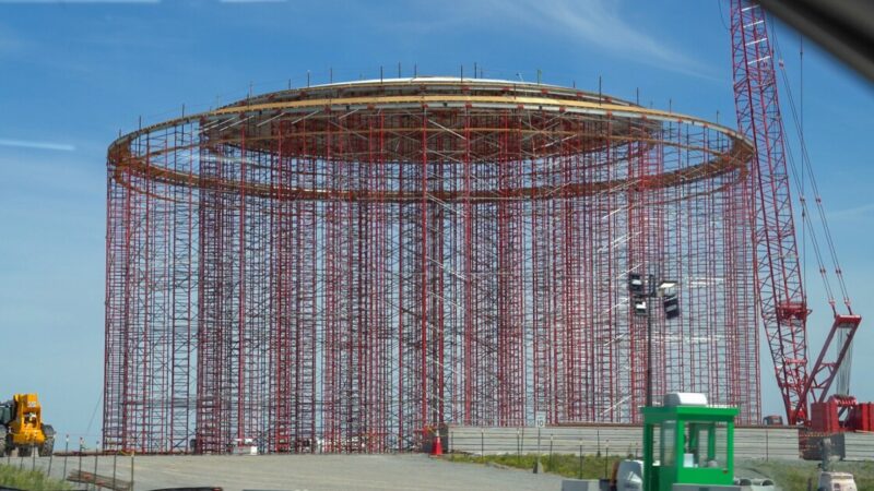 Construction on the Meta data center in Holly Ridge, Louisiana, on Monday, April 6, 2026