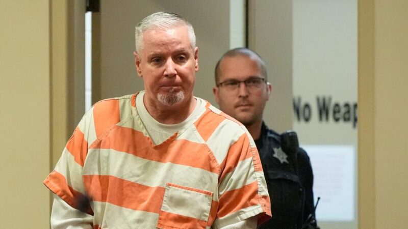 FILE - Colin Gray, the father of Apalachee High School shooting suspect Colt Gray, arrives to the courtroom at the Barrow