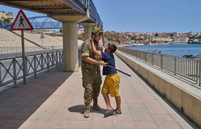 Hundreds of Migrant Minors Stranded in Ceuta After Mass Crossing