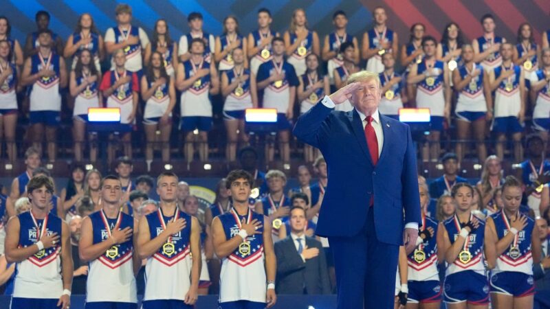 Trump Headlines Inaugural Patriot Games and Awards Scholarships in Ohio