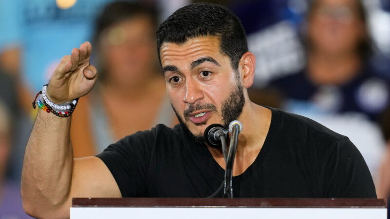 Democratic nominee for U.S. Senate Abdul El-Sayed Speaks at a General Election Kickoff Rally for Michigan Demcrats at