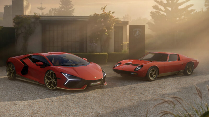 Lamborghini Debuts Revuelto Miura 60° Homage at Monterey Car Week