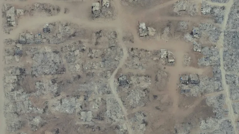 Google Satellite Images Reveal Catastrophic Destruction Across Gaza