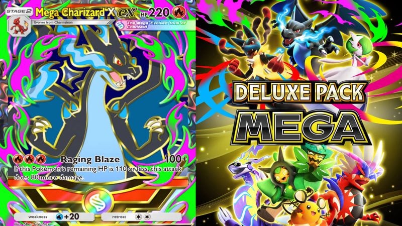 Pokémon TCG Pocket Reveals All 429 Cards For Deluxe Pack Mega