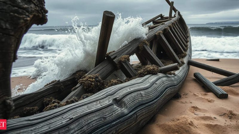 Storm Erosion Reveals Warren Sawyer Shipwreck Remnants on Nantucket Beach