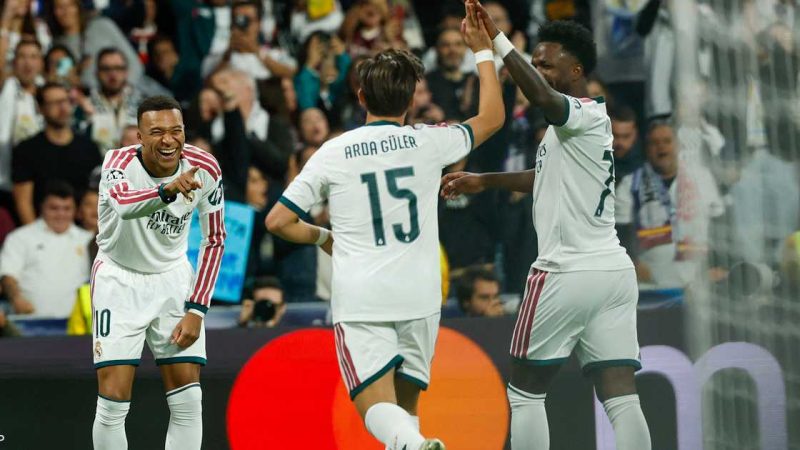 Real Madrid Defeats RB Leipzig 4-1 in Champions League