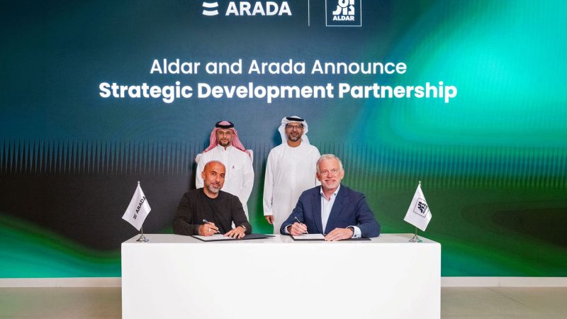 Arada and Aldar Form 15 Billion Dirham Partnership in Abu Dhabi