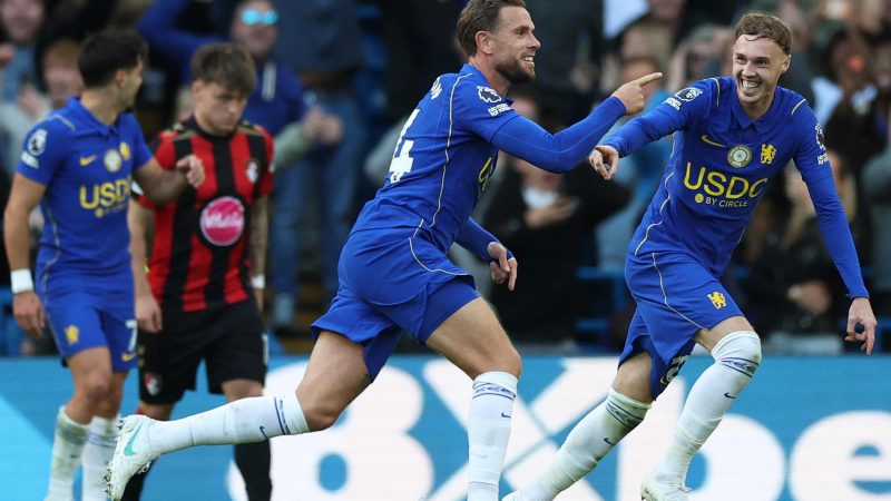 Jordan Henderson Stars as Chelsea Rout Bournemouth 5-1