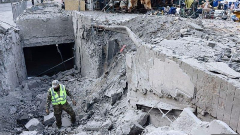 Kyiv Metro Station Damaged in Missile Strike That Kills One