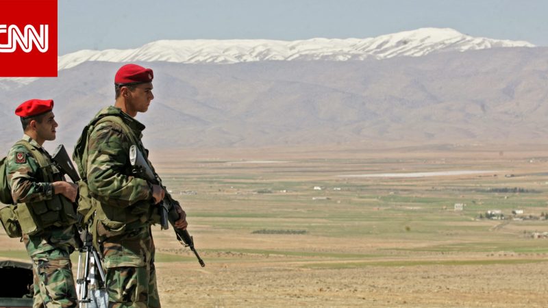 Lebanese Army Announces Seizure of Explosives Near Syrian Border