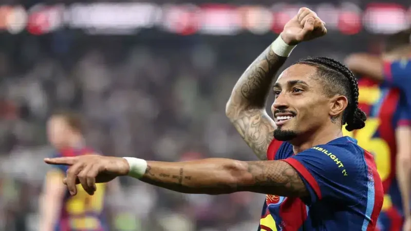 Reports: Raphinha Signs Contract Extension With Barcelona Through 2030