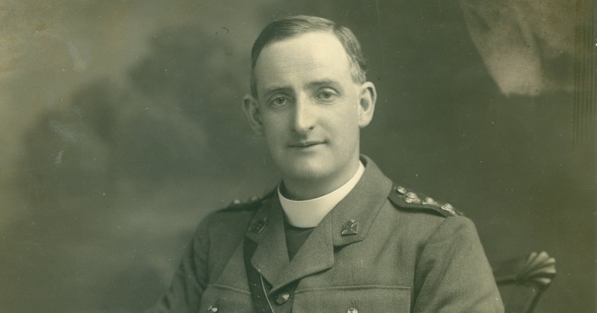 Fr Willie Doyle was killed when he went to the aid of two wounded Irish officers during the Battle of Paschendaele in 1917