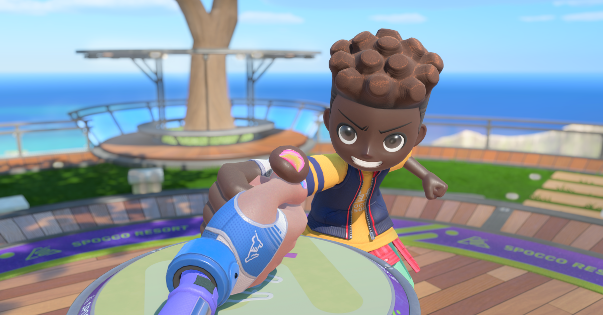 A screenshot from the video game Nintendo Switch Sports Resort