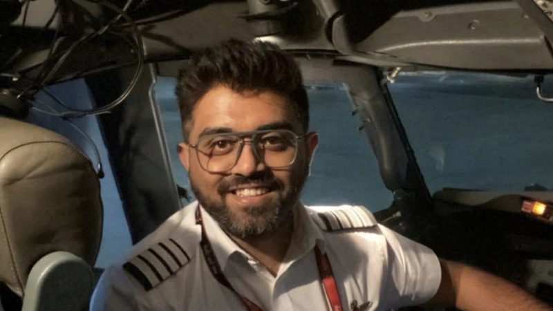Indian pilot Smit Machchhar, who the leaders of Israel and India hailed as a hero for saving passengers after he was stabbed
