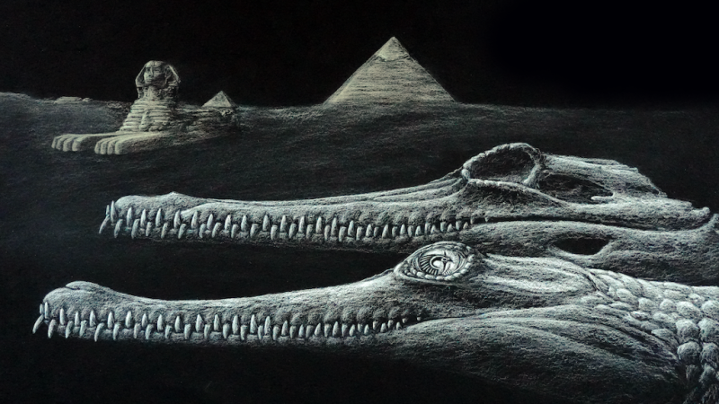 Researchers Identify New Ancient Crocodile Genus From Egypt Fossil