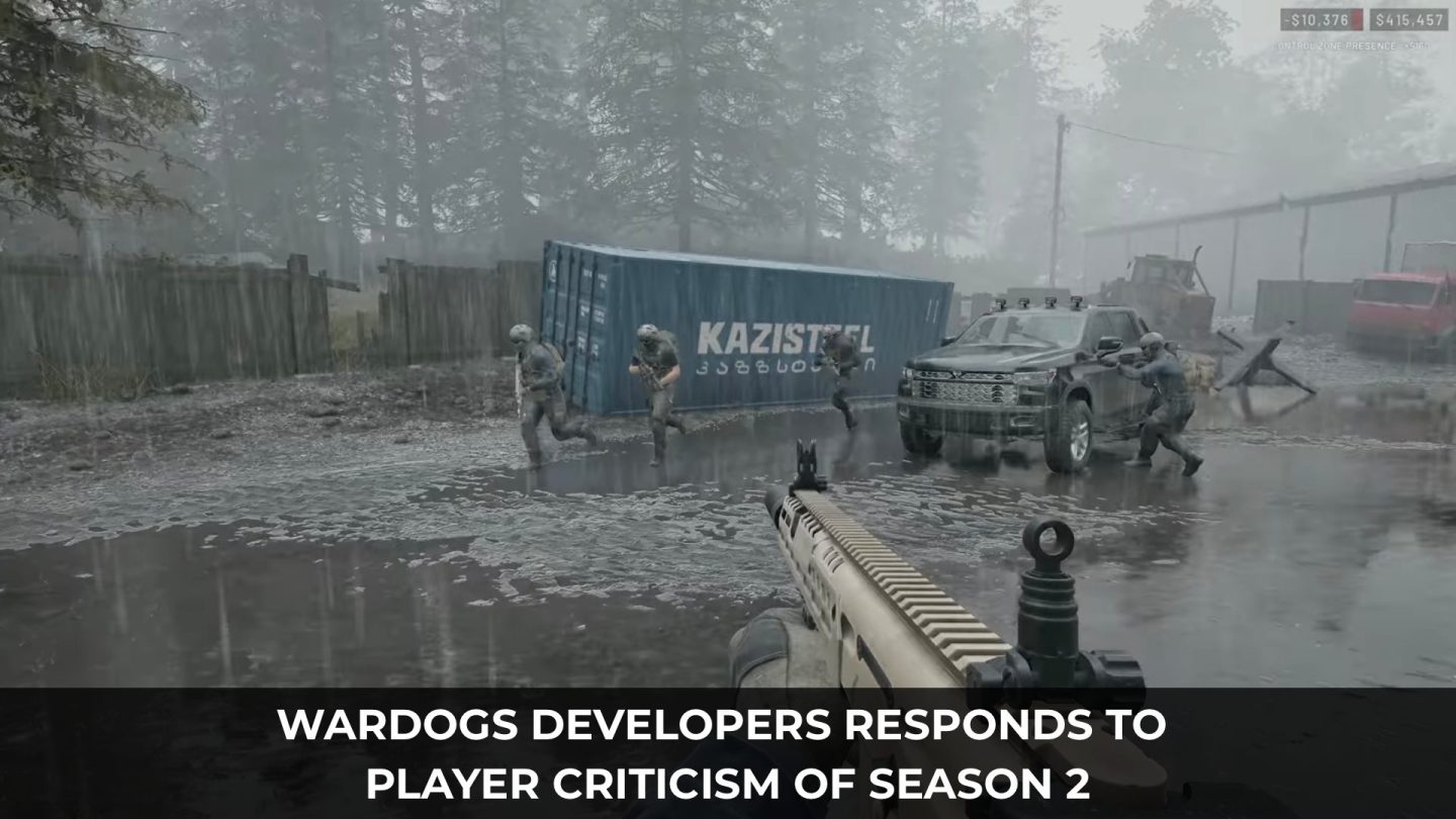 Bulkhead Apologizes for Wardogs Season 2 Progression Changes
