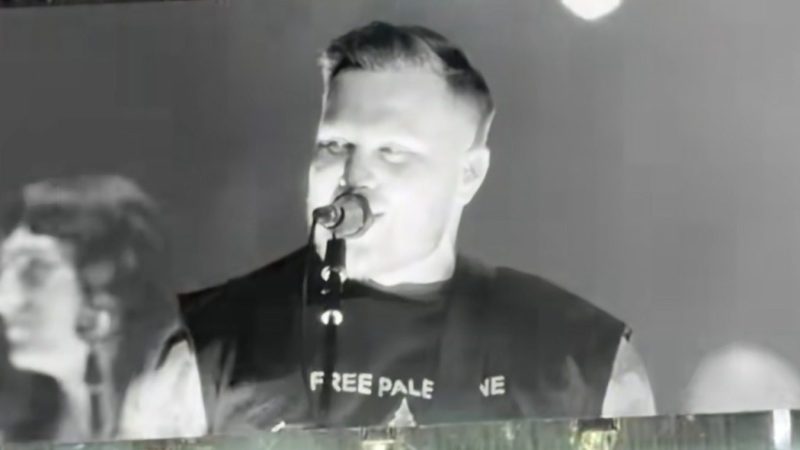 Zach Bryan Wears Free Palestine Shirt At Gillette Stadium