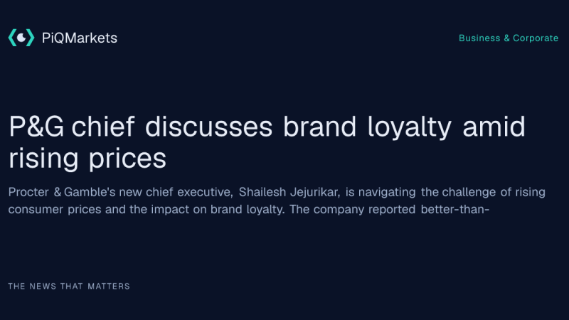 PiQMarkets story preview