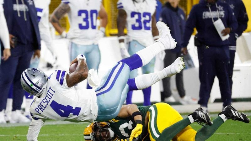 Cowboys Packers Football