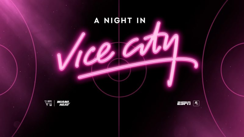 Miami Heat Host Vice City Night for GTA VI Release