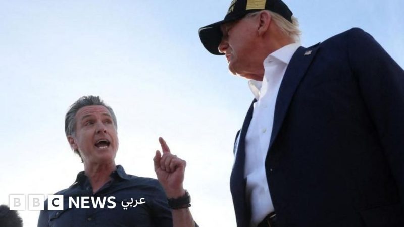 President Donald Trump suggested during a Nebraska campaign rally that potential strikes on Los