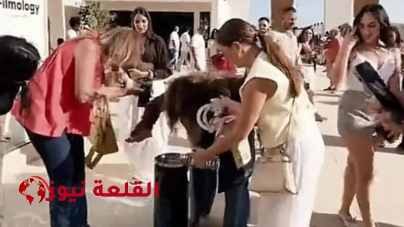 Laila Elwi Trips and Spills Coffee at El Gouna Festival