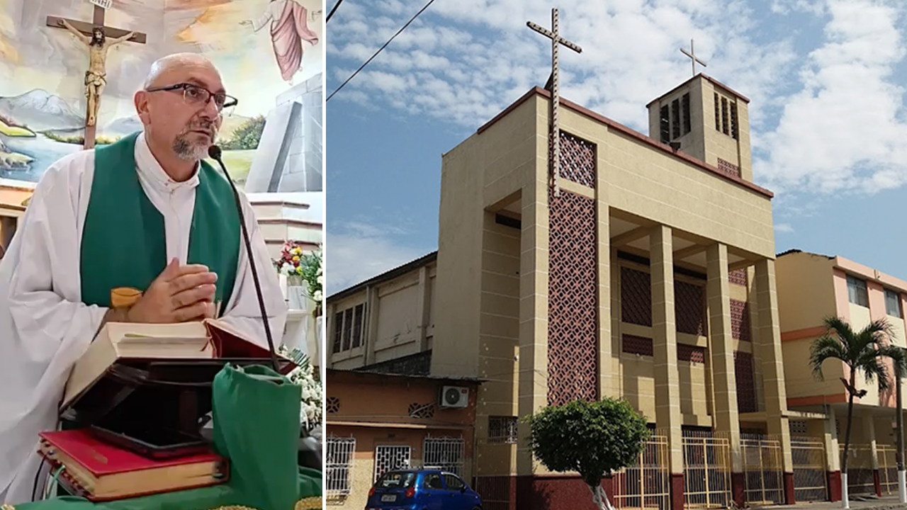 Ecuadorian priest killed by falling crucifix during livestreamed Mass