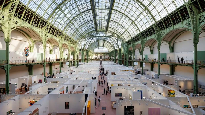 Art Basel Paris Proceeds Under Heavy Security Amid Protests