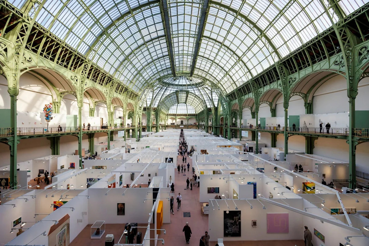 Art Basel Paris Proceeds Under Heavy Security Amid Protests