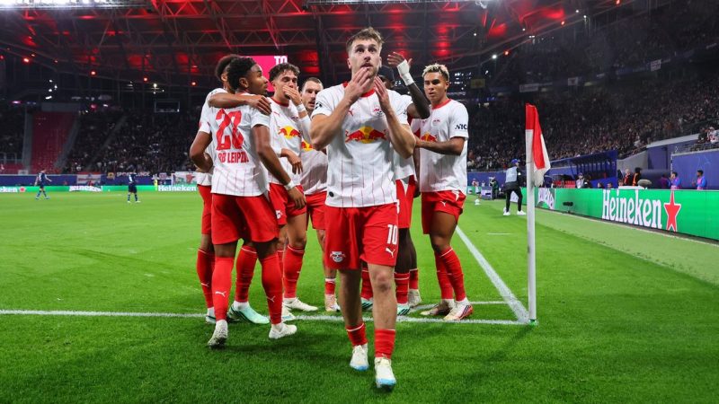 RB Leipzig Edge PSV 1-0 as Brajan Gruda Scores Winner