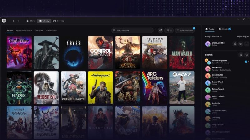 Epic Games Claims New AI Launcher Is 46 Percent Faster Than Steam