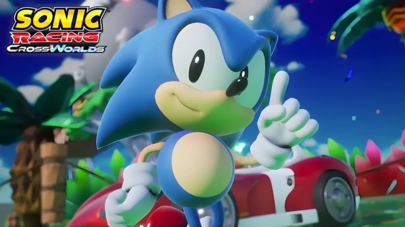 Sonic Racing CrossWorlds - Classic Sonic Gameplay