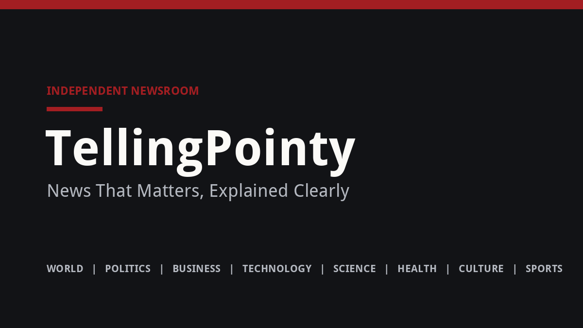 TellingPointy — News That Matters, Explained Clearly