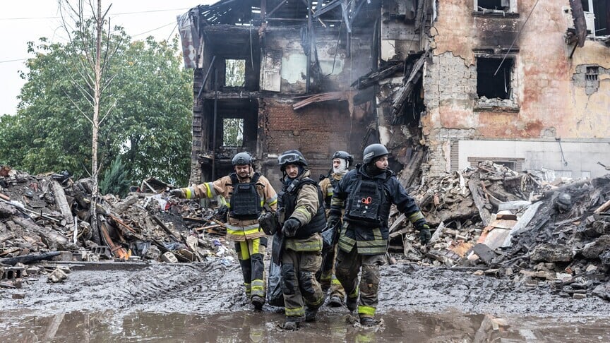 Russia Struck Kyiv Logistics Centers and Military Industrial Sites