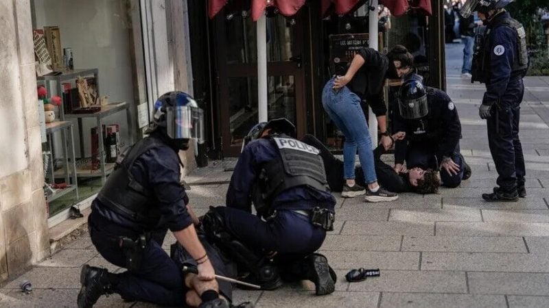French Students Protest Nationwide Over School Conditions And Police Force