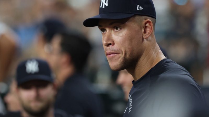 Aaron Judge Left Off Yankees ALDS Roster Due to Calf Injury